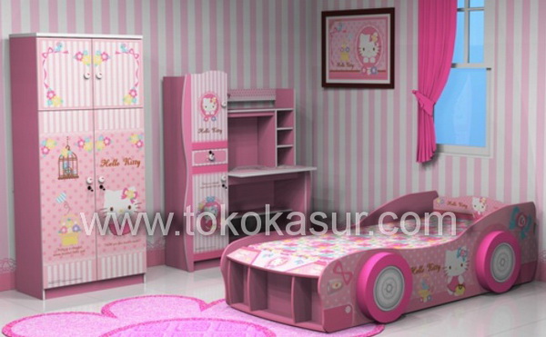 KAMAR SET ANAK - Kamar Frozen - Kamar Set hello kitty